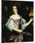 Portrait of a Lady Said to be the Duchess of Richmond, as Diana, Standing Three-Quarter Length by Jan Mytens