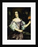 Portrait of a Lady Said to be the Duchess of Richmond, as Diana, Standing Three-Quarter Length by Jan Mytens