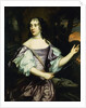 Portrait of a Lady Said to be the Duchess of Richmond, as Diana, Standing Three-Quarter Length by Jan Mytens
