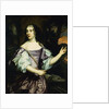 Portrait of a Lady Said to be the Duchess of Richmond, as Diana, Standing Three-Quarter Length by Jan Mytens