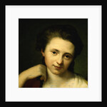 Portrait of Angelica Kauffmann, Bust Length Attributed to Anton von Maron by Anonymous