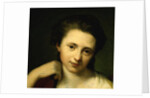 Portrait of Angelica Kauffmann, Bust Length Attributed to Anton von Maron by Anonymous