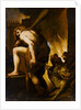 Hercules Dragging Cerberus from Hell Attributed to Domenico Pedrini by Anonymous