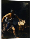 The Sacrifice of Isaac Attributed to Salvator Rosa by Anonymous