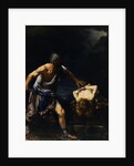 The Sacrifice of Isaac Attributed to Salvator Rosa by Anonymous
