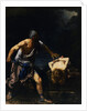 The Sacrifice of Isaac Attributed to Salvator Rosa by Anonymous