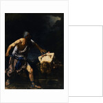 The Sacrifice of Isaac Attributed to Salvator Rosa by Anonymous