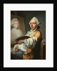 An Artist at His Easel by Circle of Fragonard