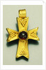 A Byzantine Gold Pendant Cross, Circa 5th Century A.D.E. by Anonymous