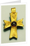 A Byzantine Gold Pendant Cross, Circa 5th Century A.D.E. by Anonymous