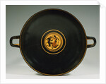 Interior View An Attic Black-Figured Kylix (Tondo), Circa Late 6th Century B.C. by Anonymous