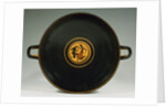 Interior View An Attic Black-Figured Kylix (Tondo), Circa Late 6th Century B.C. by Anonymous