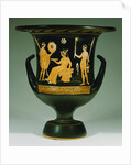 Apulian Red Figure Calyx Krater with a Scene from Euripides' Play Iphigenia in Tauris Attributed to the Hippolyte Painter by Anonymous