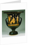 Apulian Red Figure Calyx Krater with a Scene from Euripides' Play Iphigenia in Tauris Attributed to the Hippolyte Painter by Anonymous