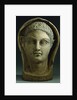An Etruscan Terracotta Votive Male Head, Circa 4th-3rd Century B.C. by Anonymous