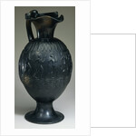 An Etruscan Bucchero Oinchoe, Circa Early 6th Century B.C. by Anonymous