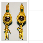 A Pair of Hellenistic Gold Earrings, Circa 2nd-1st Century B.C. by Anonymous