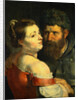 A Fisherman and a Peasant Woman Embracing by Sir Peter Paul Rubens