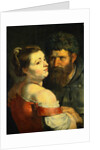 A Fisherman and a Peasant Woman Embracing by Sir Peter Paul Rubens