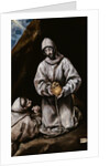 Saint Francis and Brother Leo in Meditation by El Greco