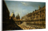 View of the Court of Ducale Palace and the backside of The (San Marcos) Basilica by Michele Marieschi