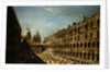 View of the Court of Ducale Palace and the backside of The (San Marcos) Basilica by Michele Marieschi