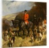 Painting of Mr. and Mrs. Lewis Priestman With the Braes of Derwent Hunt by John Charlton