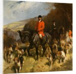 Painting of Mr. and Mrs. Lewis Priestman With the Braes of Derwent Hunt by John Charlton