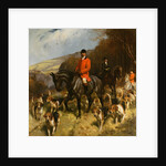 Painting of Mr. and Mrs. Lewis Priestman With the Braes of Derwent Hunt by John Charlton