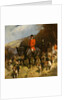 Painting of Mr. and Mrs. Lewis Priestman With the Braes of Derwent Hunt by John Charlton
