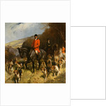 Painting of Mr. and Mrs. Lewis Priestman With the Braes of Derwent Hunt by John Charlton