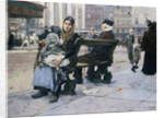 The Boulevard, Brussels by Franz Gailliard
