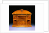 Carved Mahogany, Oak and Marquetry Server by Louis Majorelle