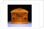 Carved Mahogany, Oak and Marquetry Server by Louis Majorelle