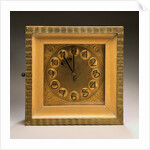 A Gilt-Wood and Metal Clock by Hans Ofner