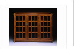 Oak Triple Door Bookcase by Gustav Stickley