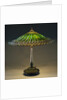 Lotus Leaded Glass and Bronze Table Lamp by Tiffany Studios by Anonymous