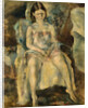 Seated Girl by Jules Pascin
