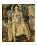 Seated Girl by Jules Pascin