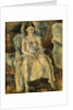 Seated Girl by Jules Pascin