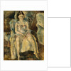 Seated Girl by Jules Pascin