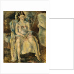 Seated Girl by Jules Pascin