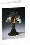 Tiffany Art Nouveau Favrile Glass "Lily" Lamp by Anonymous