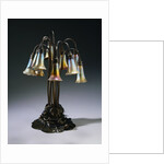 Tiffany Art Nouveau Favrile Glass "Lily" Lamp by Anonymous