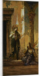 The Saint and the Poet by Gustave Moreau