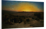 Pilgrims Worshipping Outside Jerusalem by Charles Theodore Frere