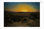 Pilgrims Worshipping Outside Jerusalem by Charles Theodore Frere