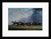 The Finish for the Ascot Cup by John Dalby