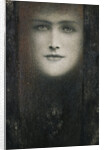 The Mask of the Black Curtain by Fernand Khnopff
