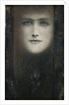 The Mask of the Black Curtain by Fernand Khnopff